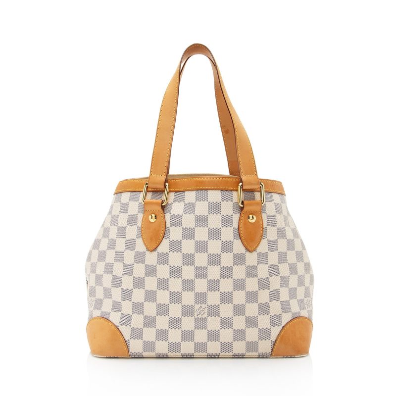 Louis Vuitton Damier Azur Hampstead PM Tote Bag Ivory N51207 - Image 3