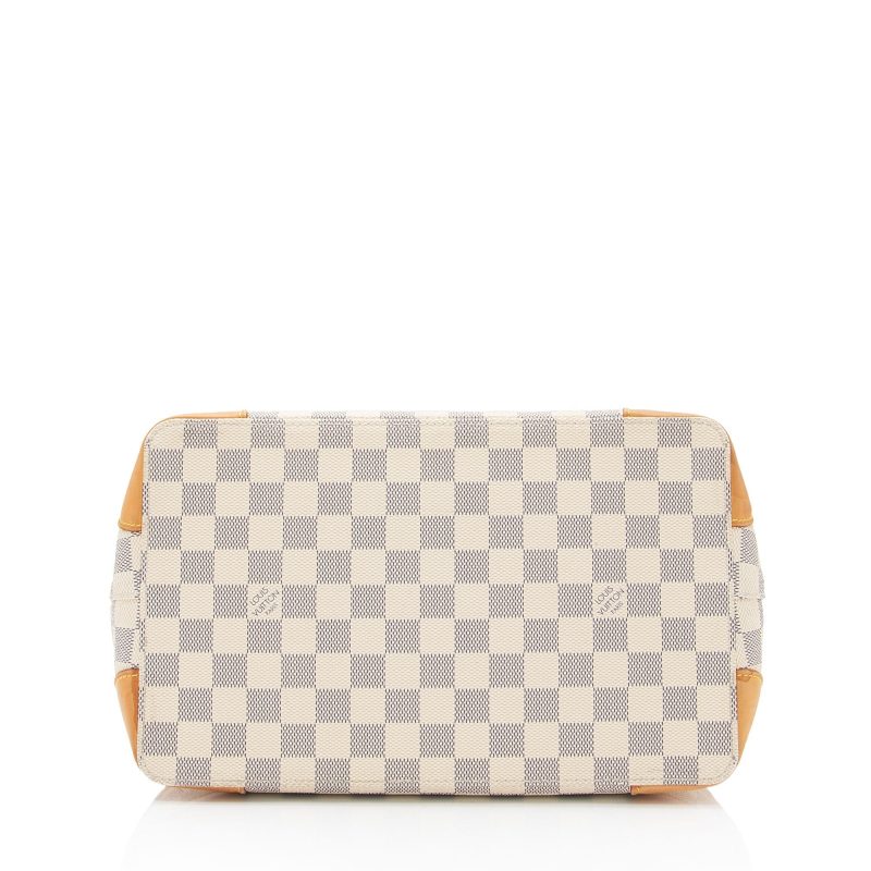 Louis Vuitton Damier Azur Hampstead PM Tote Bag Ivory N51207 - Image 4