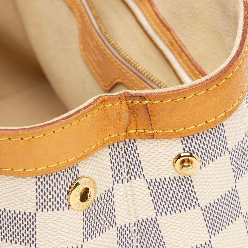 Louis Vuitton Damier Azur Hampstead PM Tote Bag Ivory N51207 - Image 10