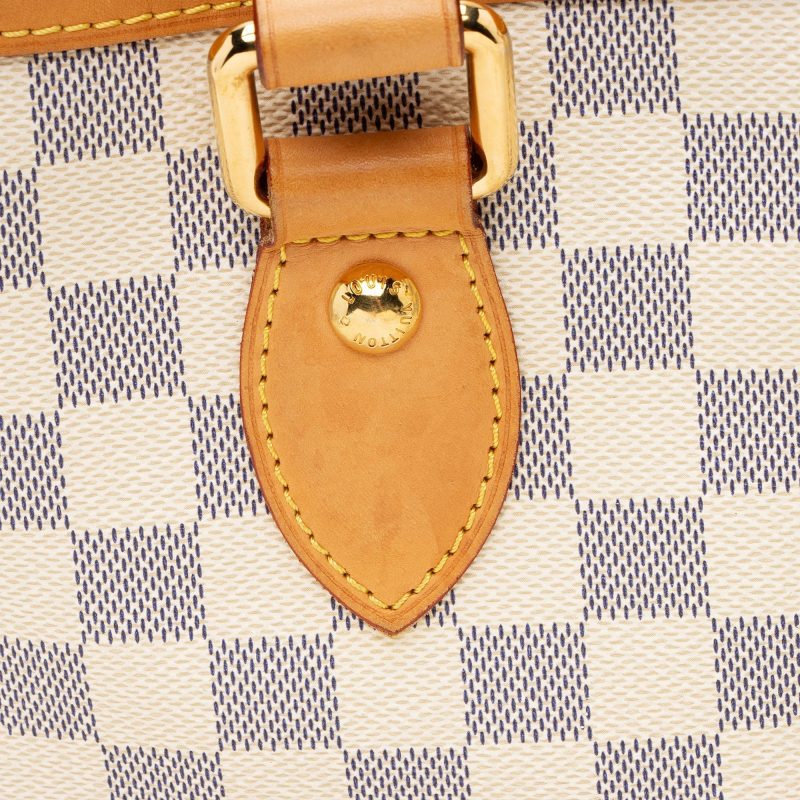 Louis Vuitton Damier Azur Hampstead PM Tote Bag Ivory N51207 - Image 15