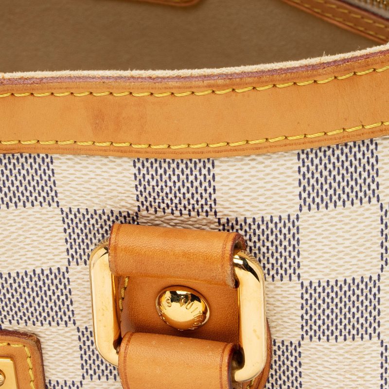 Louis Vuitton Damier Azur Hampstead PM Tote Bag Ivory N51207 - Image 16