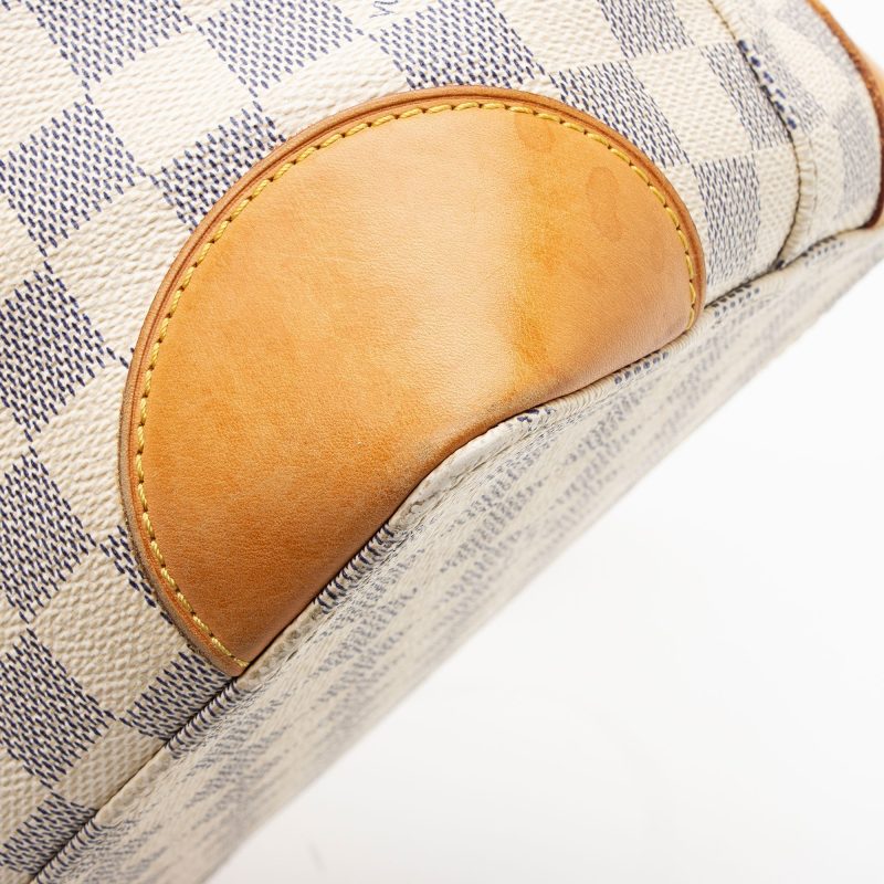 Louis Vuitton Damier Azur Hampstead PM Tote Bag Ivory N51207 - Image 17