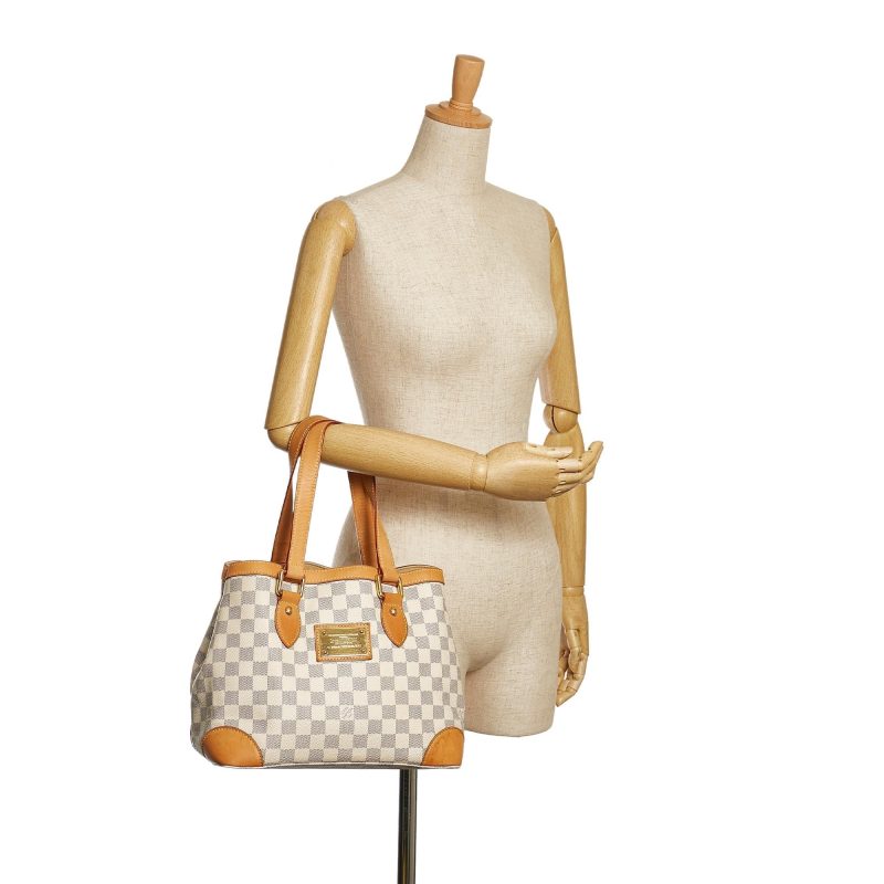 Louis Vuitton Damier Azur Hampstead PM (SHG-34560) - Image 4