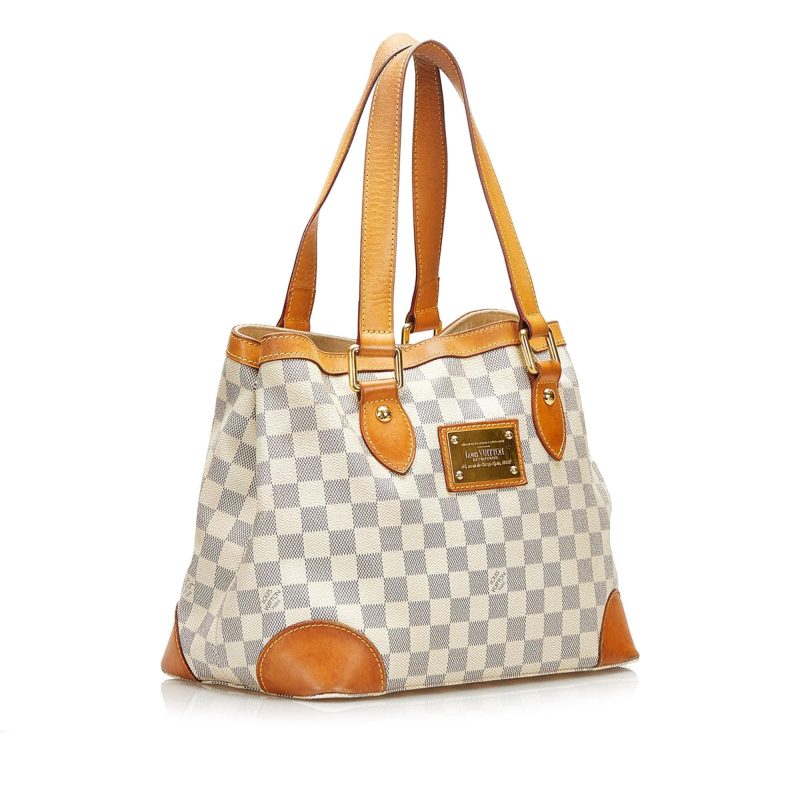 Louis Vuitton Damier Azur Hampstead PM (SHG-35592)