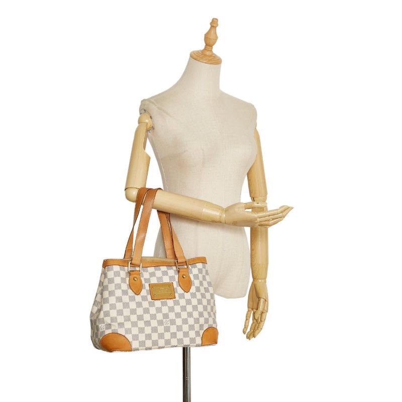 Louis Vuitton Damier Azur Hampstead PM (SHG-37862) - Image 4