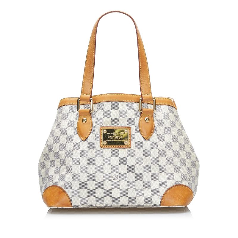 Louis Vuitton Damier Azur Hampstead PM (SHG-76zbGC) - Image 9