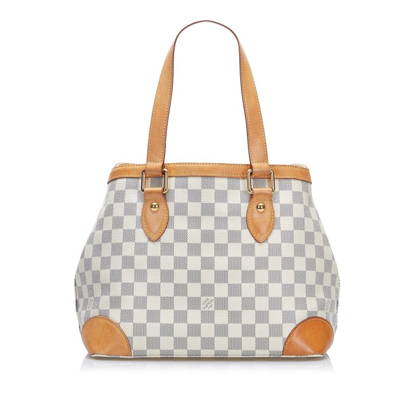Louis Vuitton Damier Azur Hampstead PM (SHG-1sdDw7) - Image 2