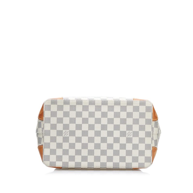 Louis Vuitton Damier Azur Hampstead PM (SHG-1sdDw7) - Image 3