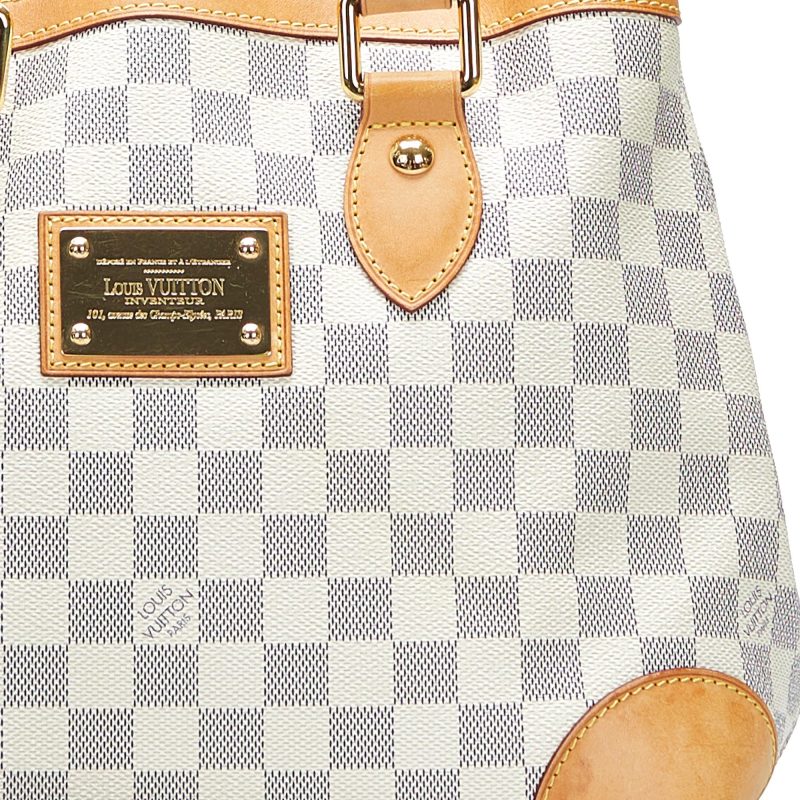 Louis Vuitton Damier Azur Hampstead PM (SHG-rLawIw) - Image 9