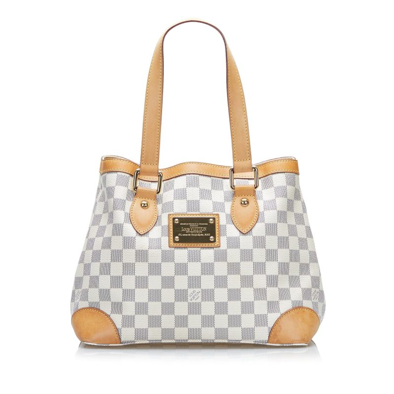 Louis Vuitton Damier Azur Hampstead PM (SHG-rLawIw) - Image 10
