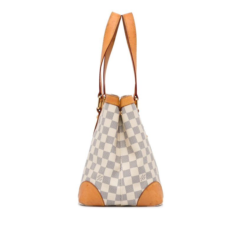 Louis Vuitton Damier Azur Hampstead PM (SHG-ulPE5O) - Image 2