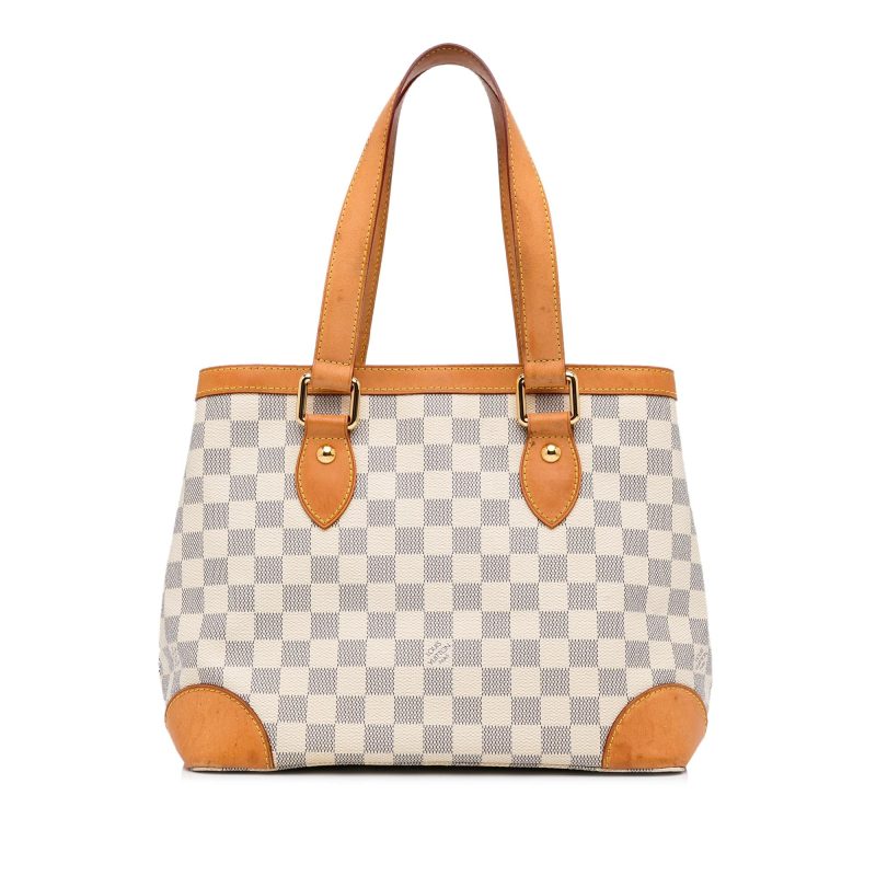 Louis Vuitton Damier Azur Hampstead PM (SHG-ulPE5O) - Image 3