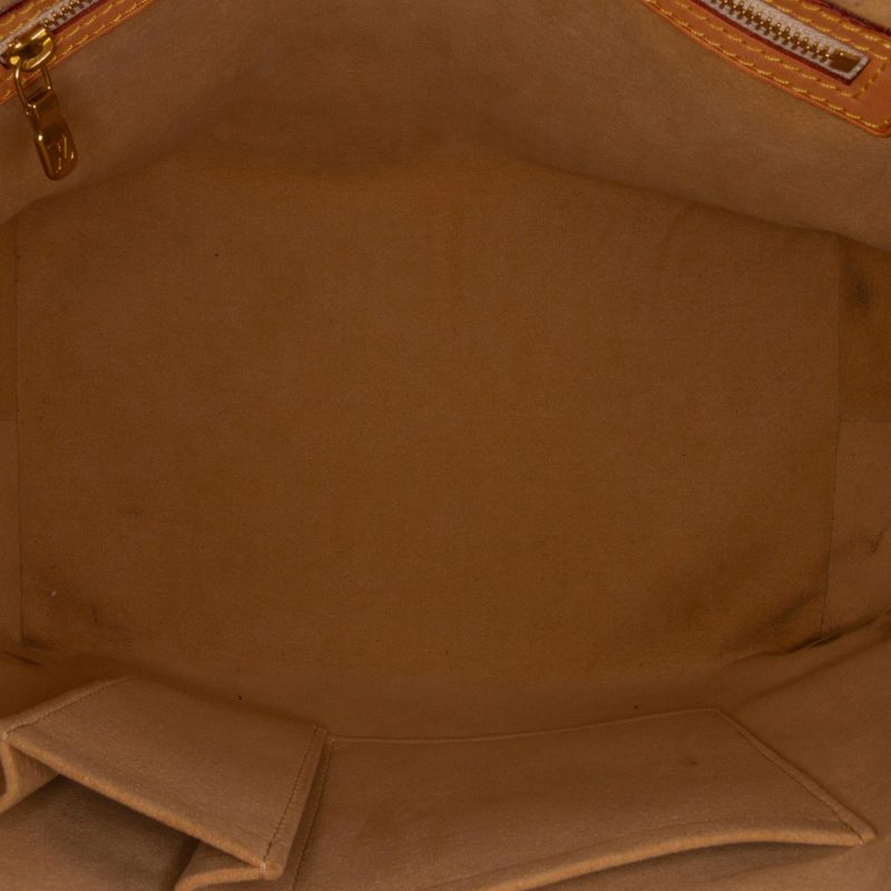 Louis Vuitton Damier Azur Hampstead PM (SHG-ulPE5O) - Image 6