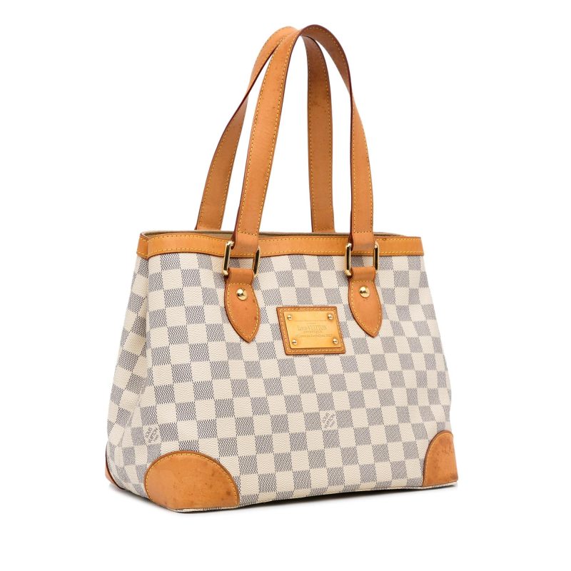 Louis Vuitton Damier Azur Hampstead PM (SHG-ulPE5O)
