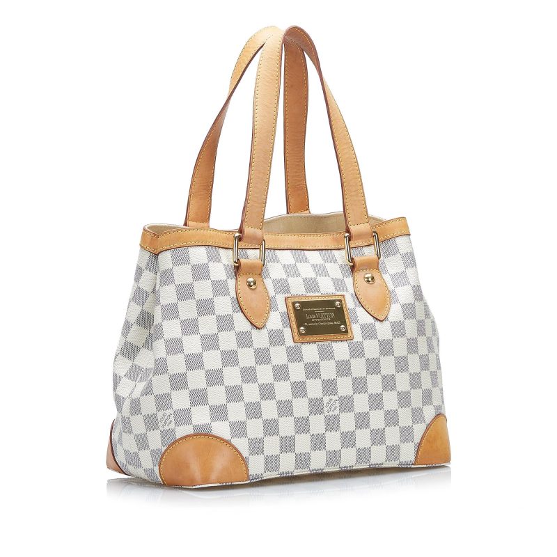 Louis Vuitton Damier Azur Hampstead PM (SHG-n6BfAZ)