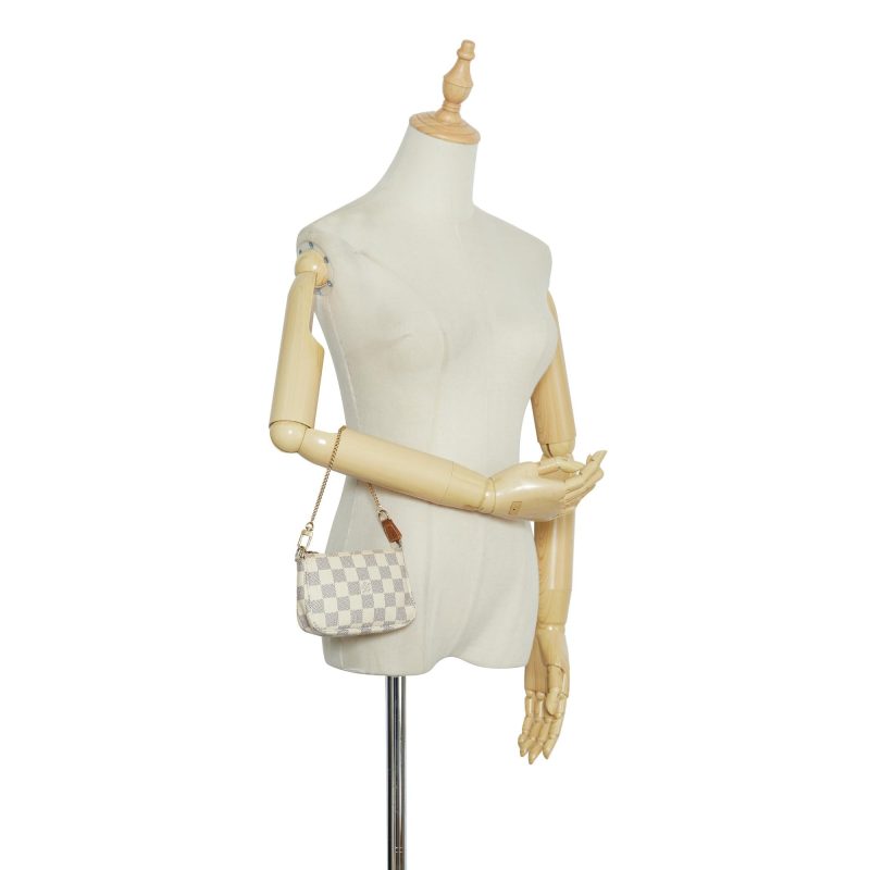 Louis Vuitton Damier Azur Mini Pochette Accessoires - Image 5