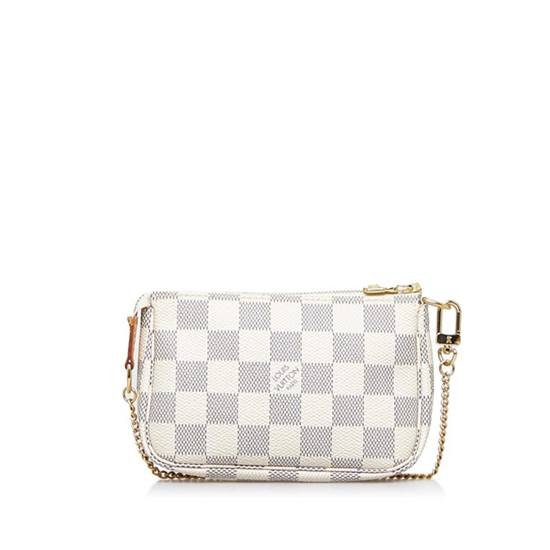 Louis Vuitton Damier Azur Mini Pochette Accessoire (SHG-ZmQb6e) - Image 3
