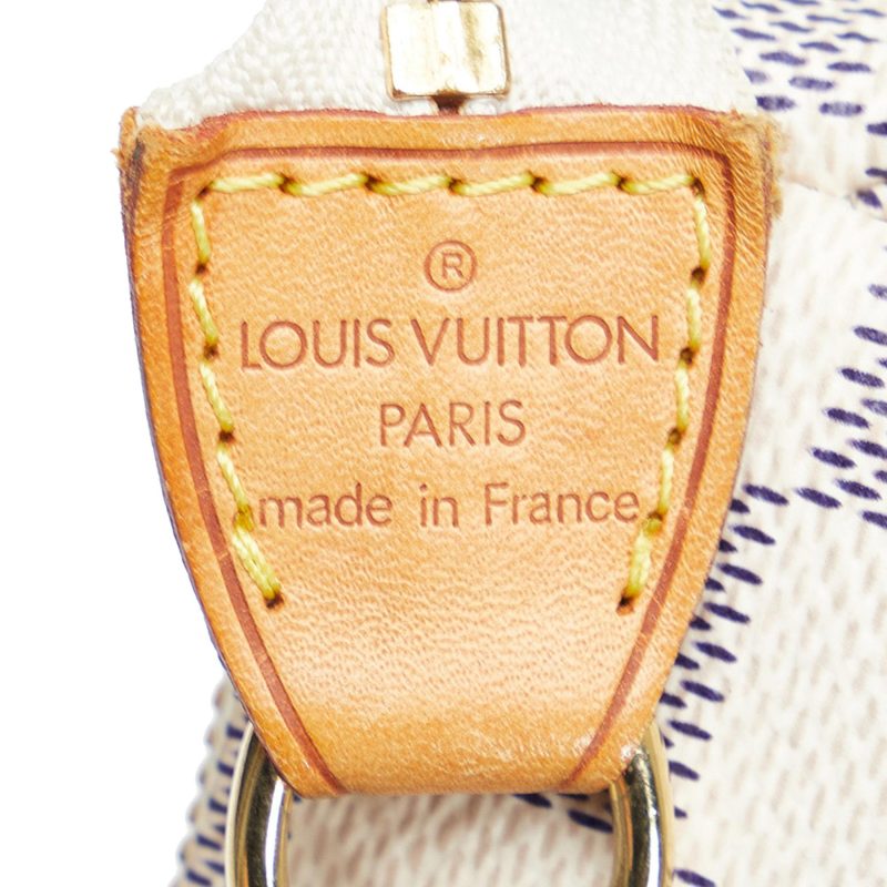 Louis Vuitton Damier Azur Mini Pochette Accessoire (SHG-ZmQb6e) - Image 7