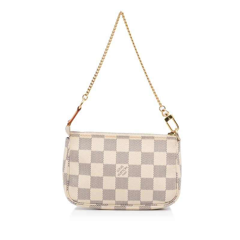 Louis Vuitton Damier Azur Mini Pochette Accessoires Pouch N58010 - Image 4
