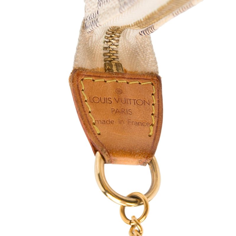 Louis Vuitton Damier Azur Mini Pochette Accessoires Pouch N58010 - Image 9