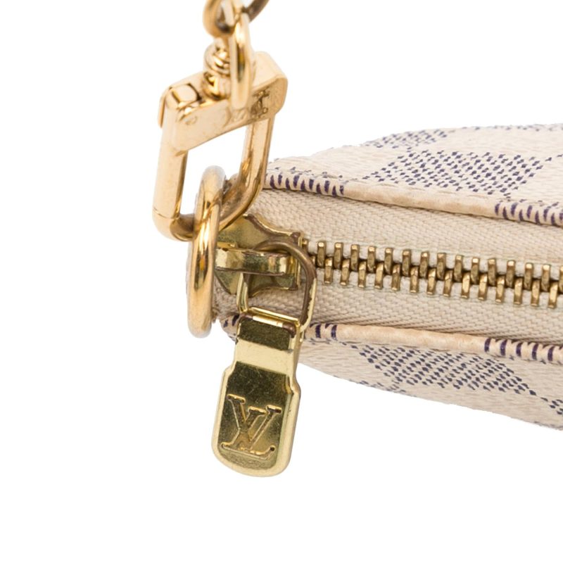 Louis Vuitton Damier Azur Mini Pochette Accessoires Pouch N58010 - Image 11