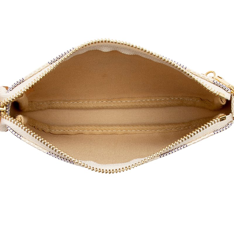 Louis Vuitton Damier Azur Mini Pochette Accessoires (SHF-16530) - Image 6