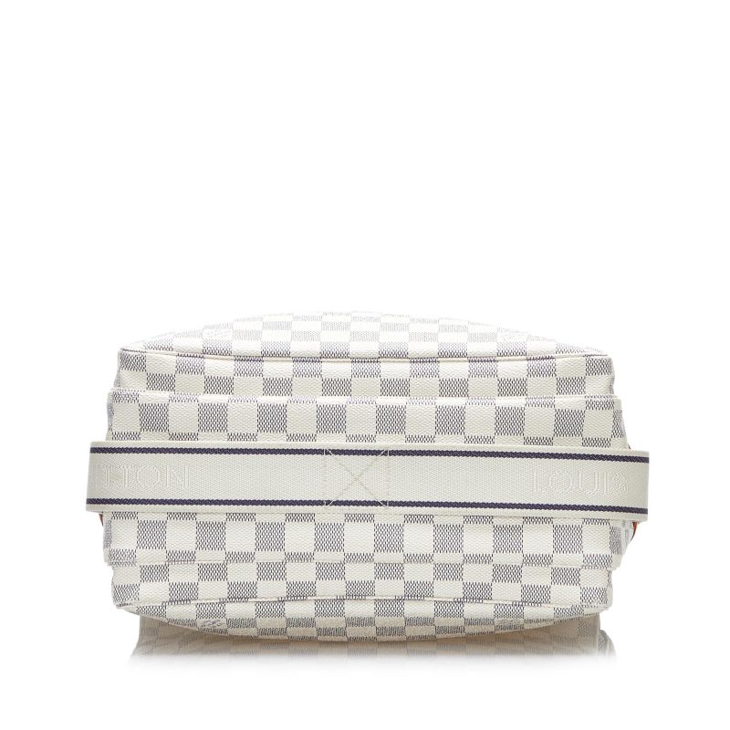 Louis Vuitton Damier Azur Naviglio Shoulder Bag N51189 - Image 4