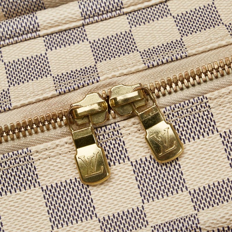 Louis Vuitton Damier Azur Naviglio Shoulder Bag N51189 - Image 9