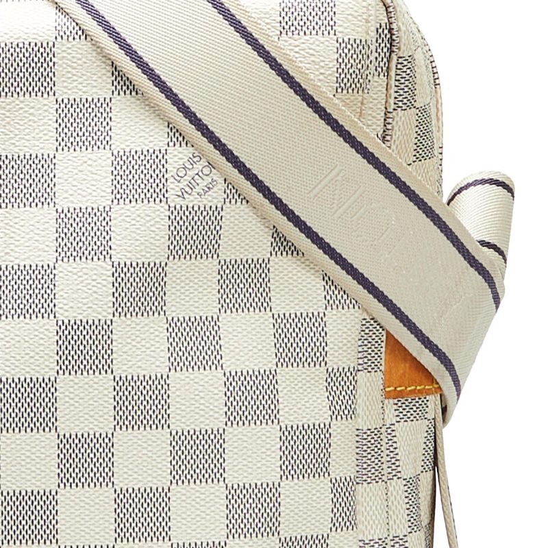 Louis Vuitton Damier Azur Naviglio Shoulder Bag N51189 - Image 10