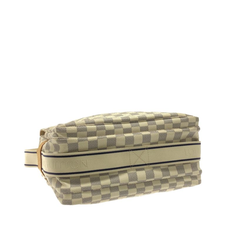 Louis Vuitton Damier Azur Naviglio (SHG-NVyJOg) - Image 3