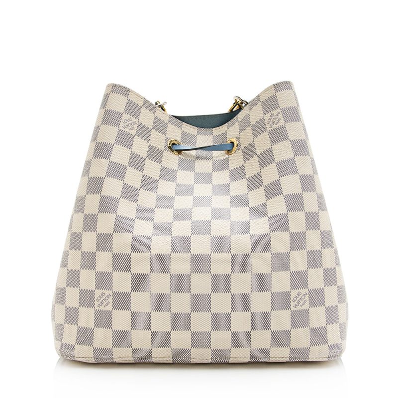 Louis Vuitton Damier Azur Neonoe Shoulder Bag (SHF-20481) - Image 2
