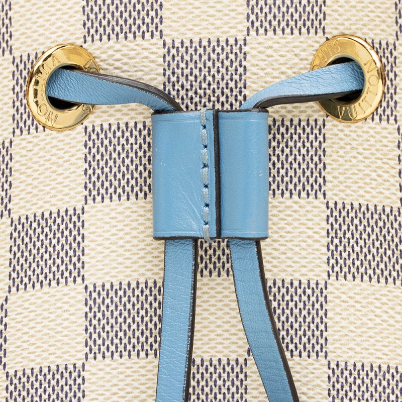 Louis Vuitton Damier Azur Neonoe Shoulder Bag (SHF-20481) - Image 8