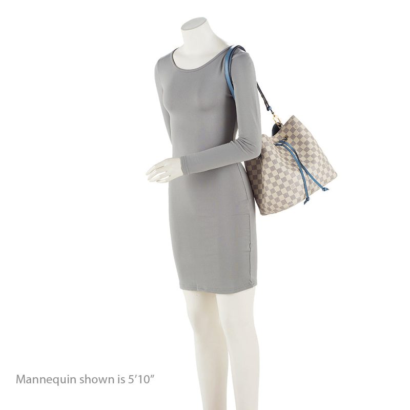 Louis Vuitton Damier Azur Neonoe Shoulder Bag (SHF-20481) - Image 4