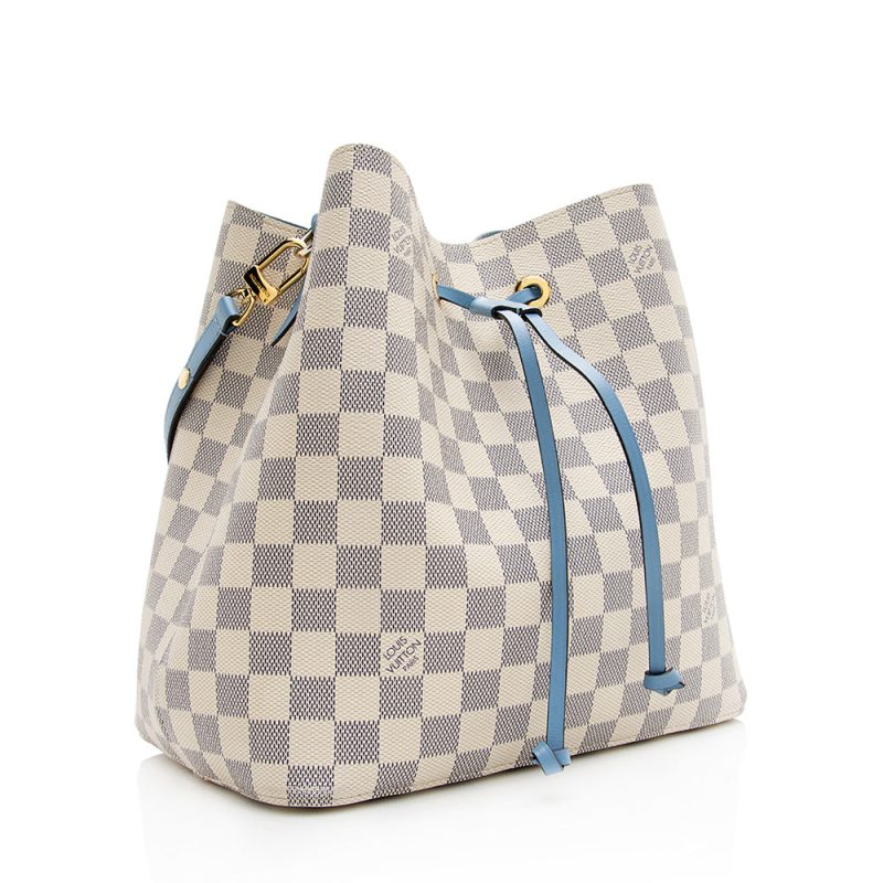 Louis Vuitton Damier Azur Neonoe Shoulder Bag (SHF-pp8w8h) - Image 2