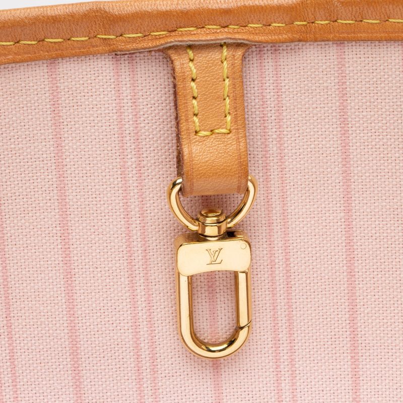 Louis Vuitton Damier Azur Neverfull GM Tote Bag Hand Bag N51108 - Image 9