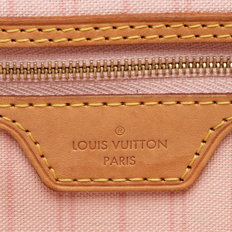 Louis Vuitton Damier Azur Neverfull GM Tote Bag Hand Bag N51108 - Image 8
