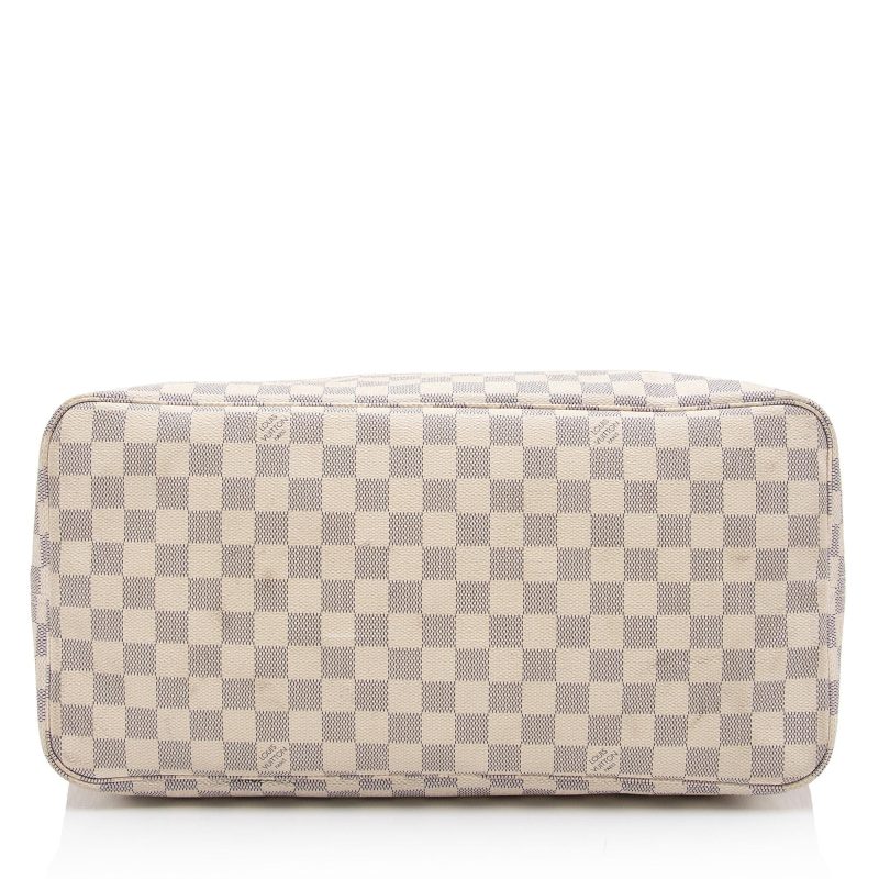 Louis Vuitton Damier Azur Neverfull GM Tote (SHF-19839) - Image 4