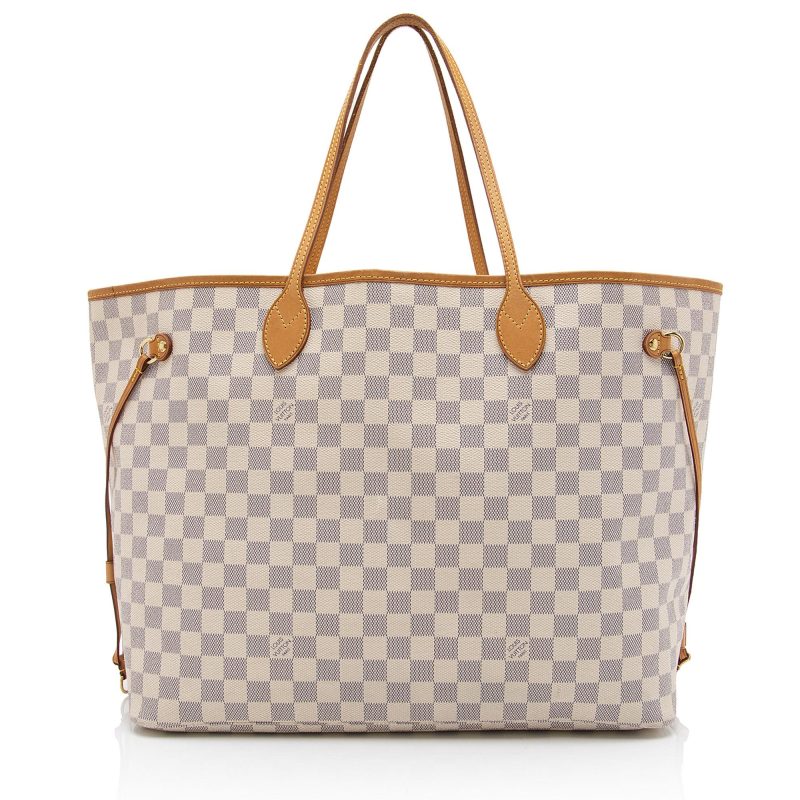Louis Vuitton Damier Azur Neverfull GM Tote (SHF-19839)