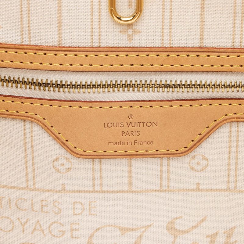 Louis Vuitton Damier Azur Neverfull GM Tote (SHF-19839) - Image 8