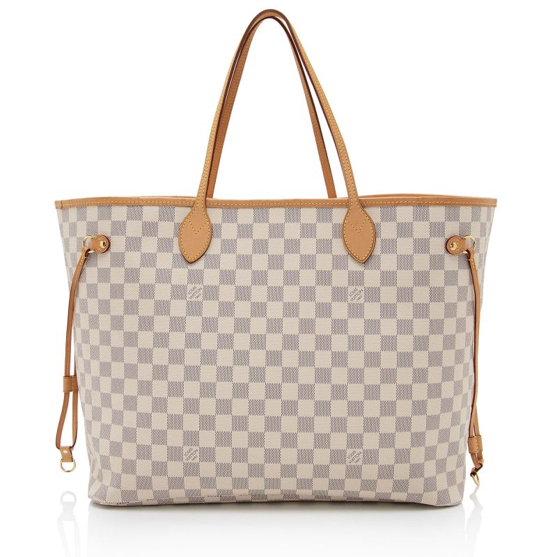 Louis Vuitton Damier Azur Neverfull GM Tote (SHF-l1dxZW) - Image 2