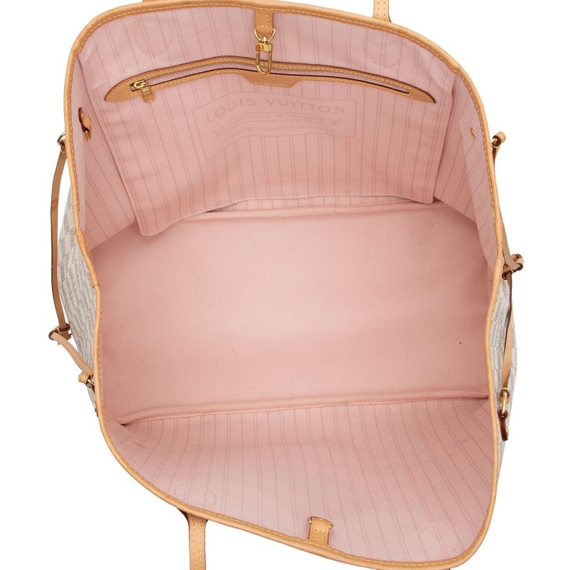 Louis Vuitton Damier Azur Neverfull GM Tote (SHF-l1dxZW) - Image 5