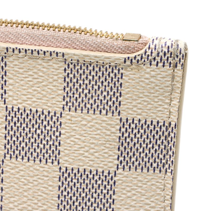 Louis Vuitton Damier Azur Neverfull MM Pochette (SHF-23938) - Image 12