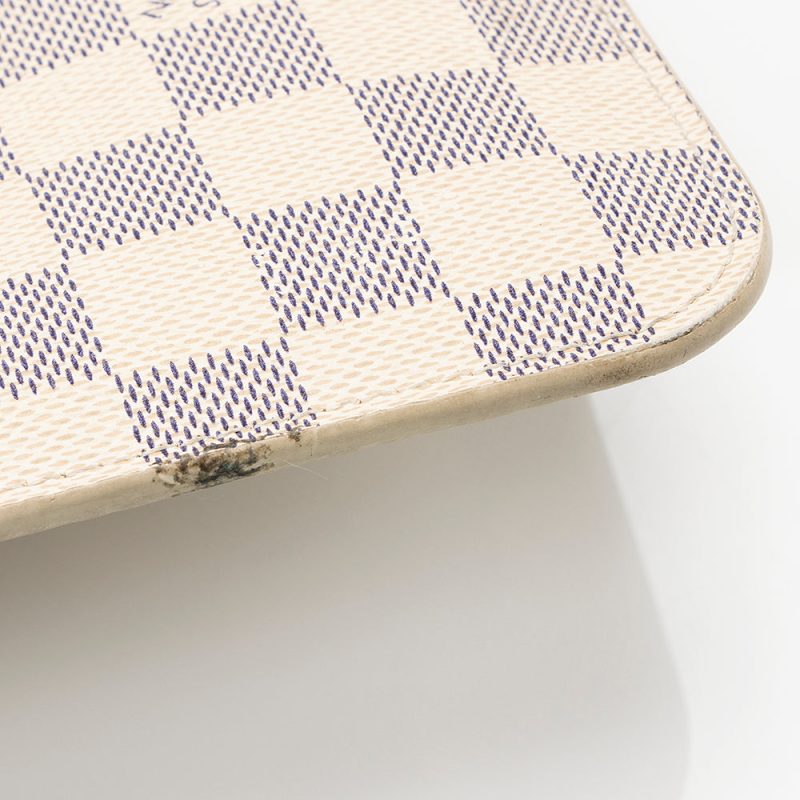 Louis Vuitton Damier Azur Neverfull MM Pochette (SHF-23938) - Image 15