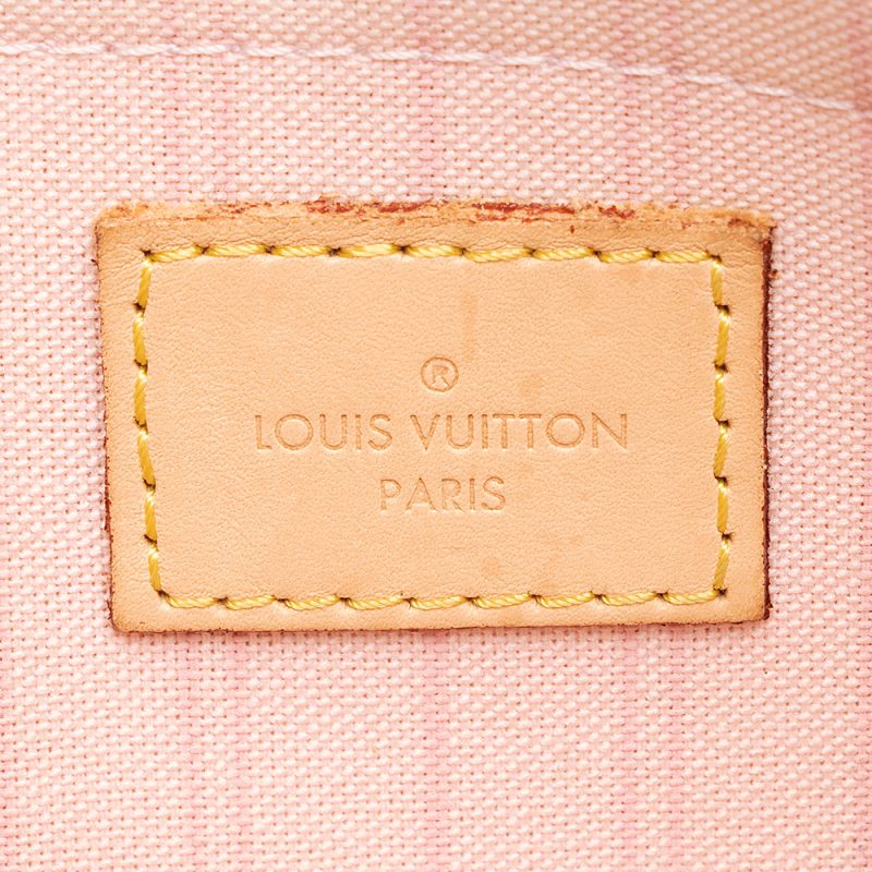 Louis Vuitton Damier Azur Neverfull MM Pochette (SHF-20736) - Image 5