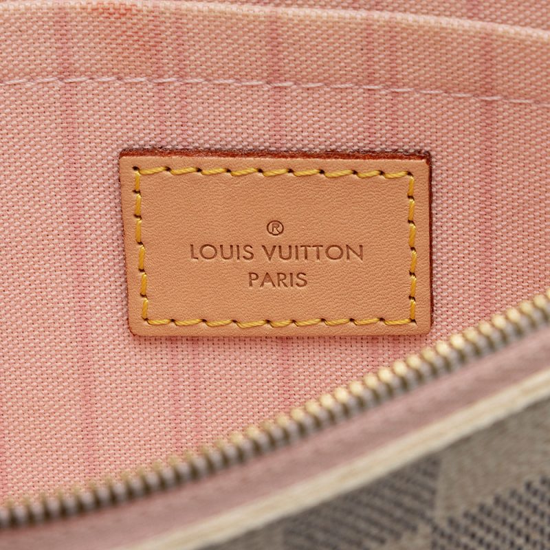 Louis Vuitton Damier Azur Neverfull MM Pochette (SHF-21426) - Image 5