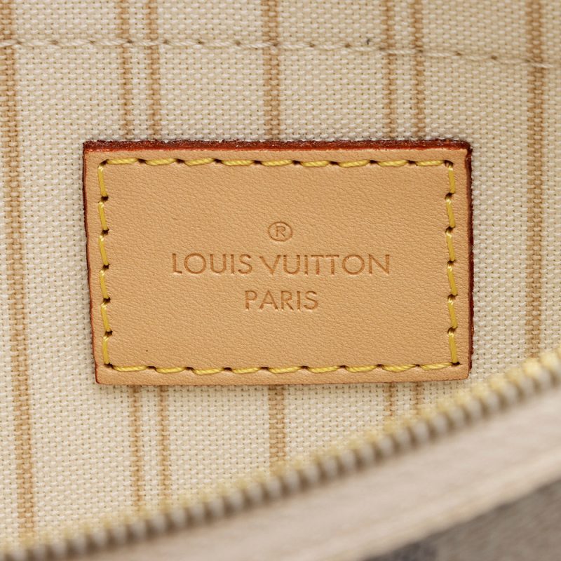 Louis Vuitton Damier Azur Neverfull MM Pochette - Image 6