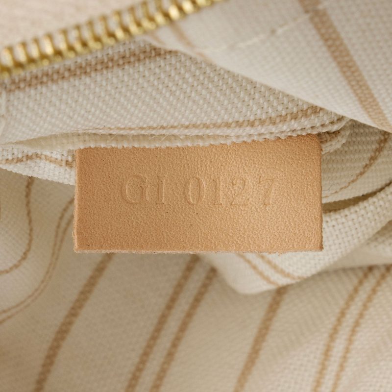 Louis Vuitton Damier Azur Neverfull MM Pochette (SHF-19777) - Image 4