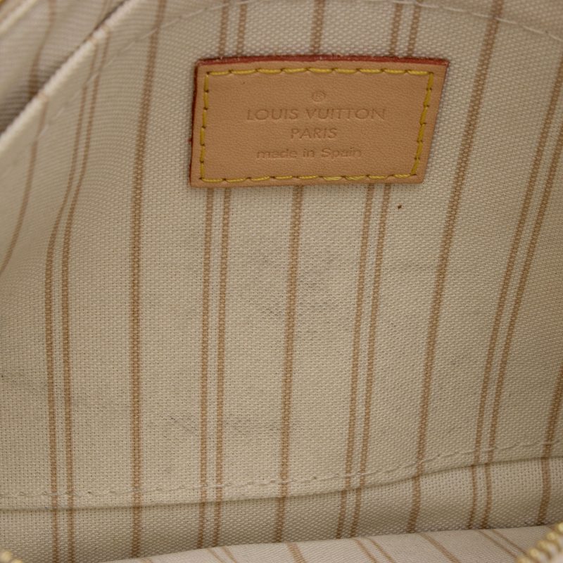 Louis Vuitton Damier Azur Neverfull MM Pochette (SHF-19777) - Image 10