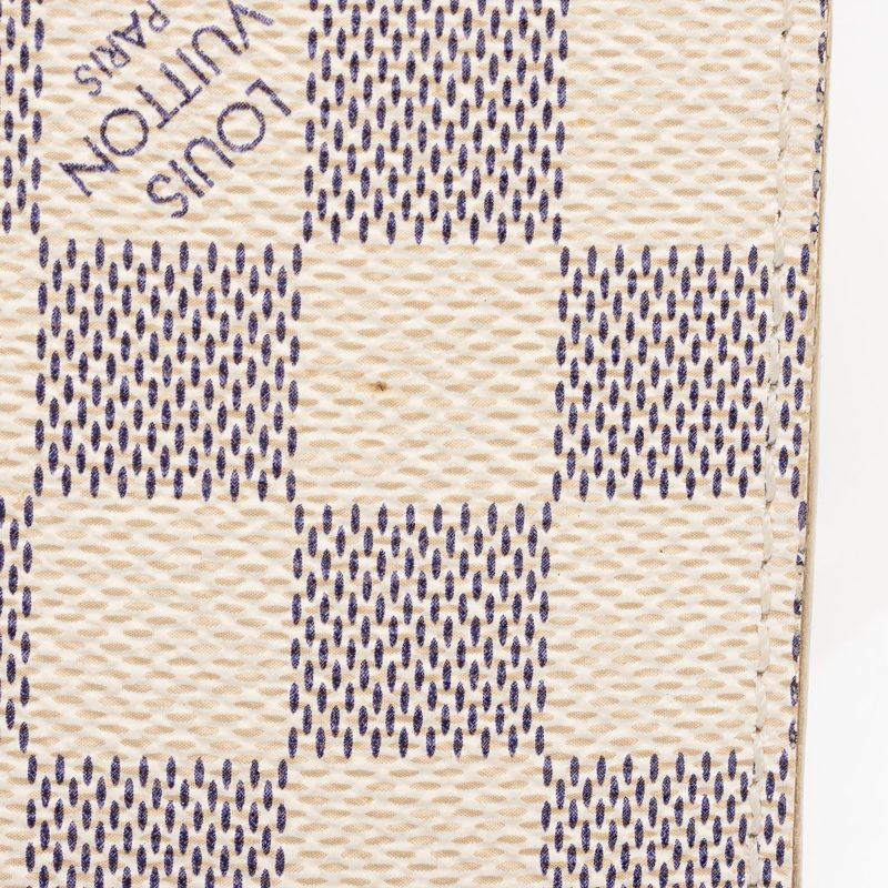 Louis Vuitton Damier Azur Neverfull MM Pochette (SHF-19777) - Image 13