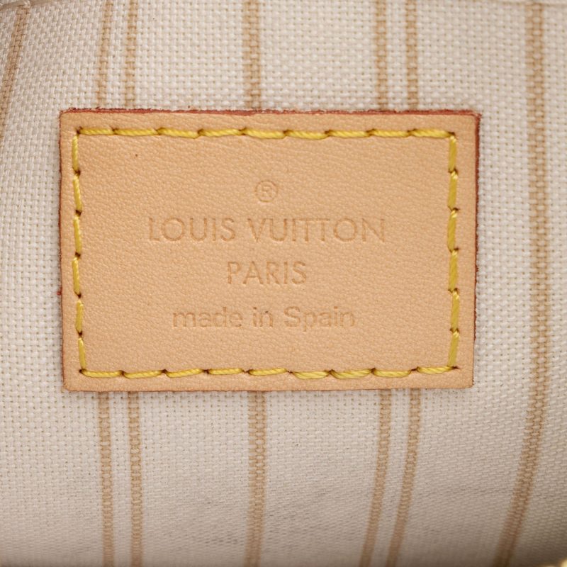 Louis Vuitton Damier Azur Neverfull MM Pochette (SHF-19777) - Image 6